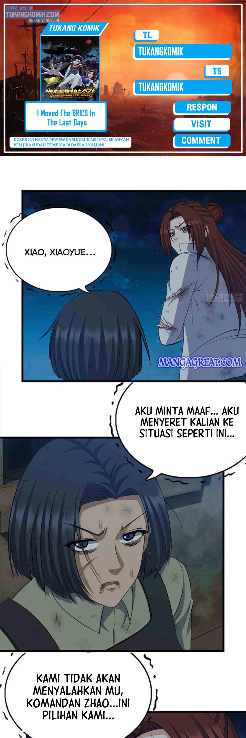 I Moved The BRICS In The Last Days Chapter 214 - halaman 1