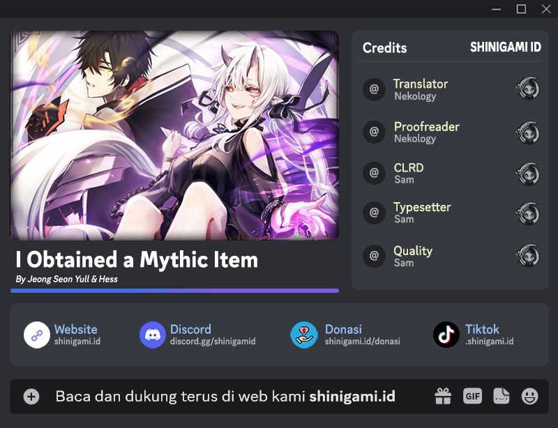 I Obtained a Mythic Item Chapter 52 - halaman 1