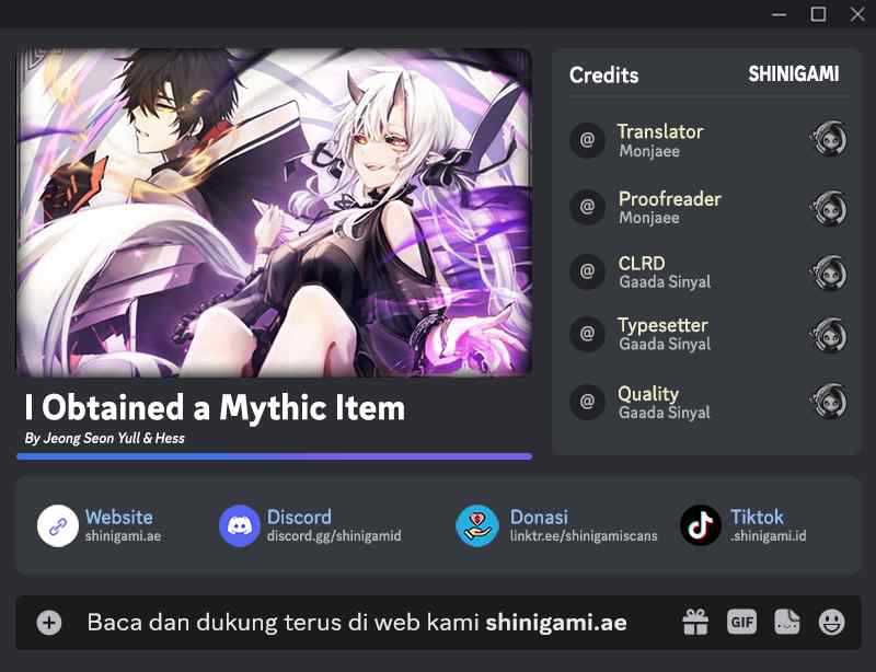 I Obtained a Mythic Item Chapter 93 - halaman 1