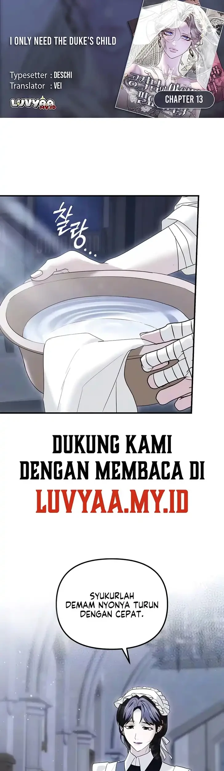 I Only Need the Duke’s Child Chapter 13 - halaman 1