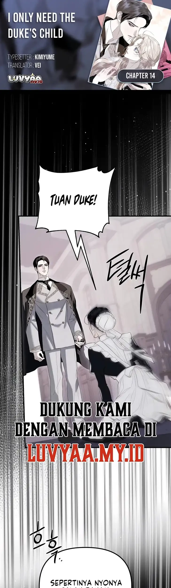I Only Need the Duke’s Child Chapter 14 - halaman 1