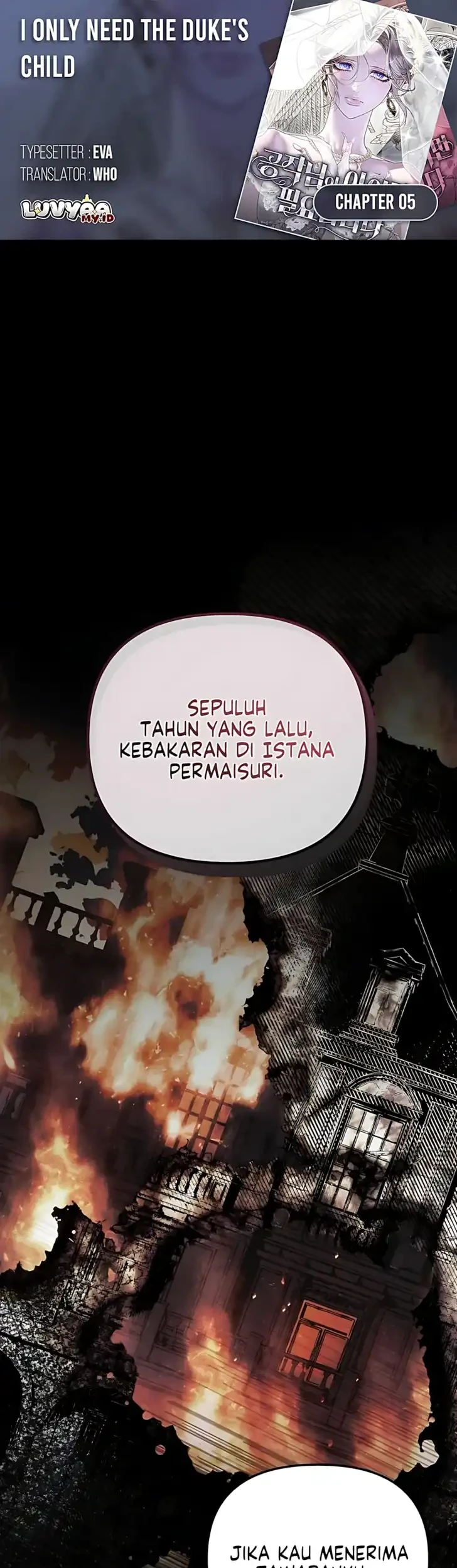 I Only Need the Duke’s Child Chapter 5 - halaman 1