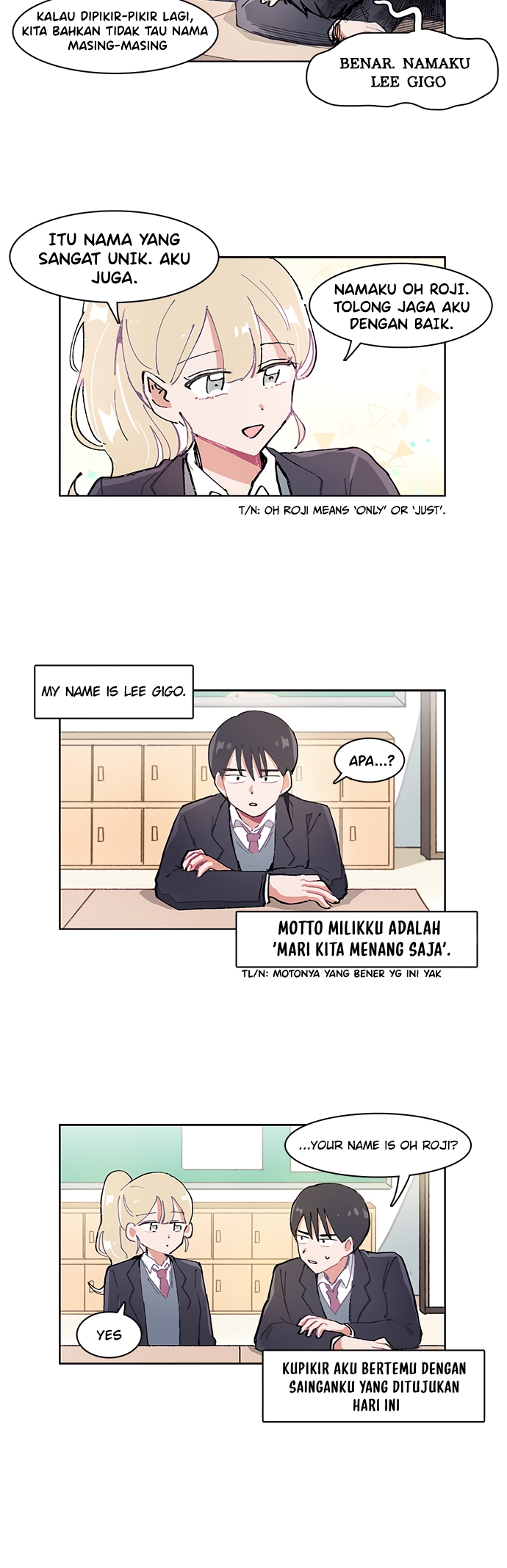 I Only Want to Beat You Chapter 1 - halaman 8