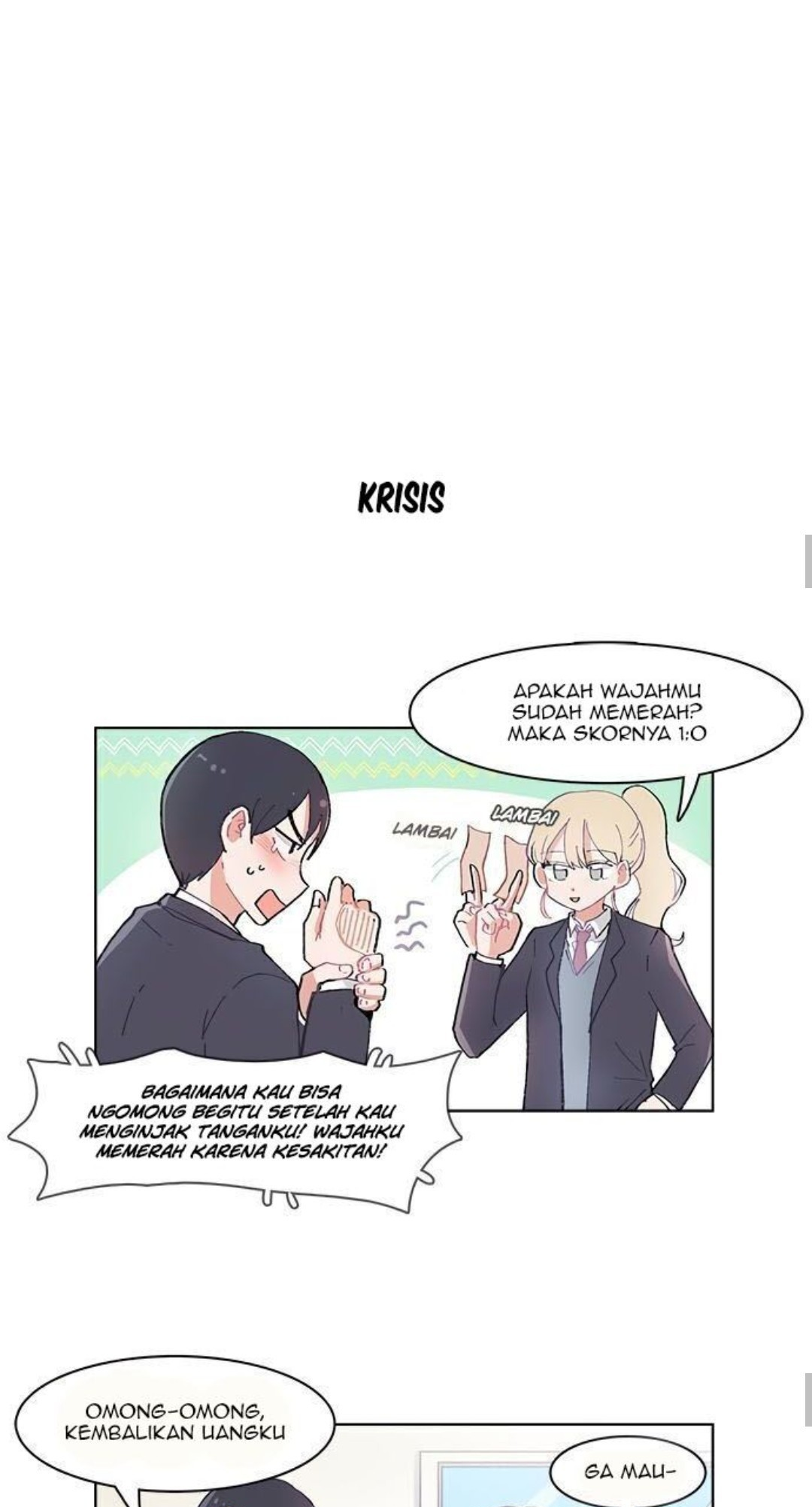 I Only Want to Beat You Chapter 3 - halaman 9