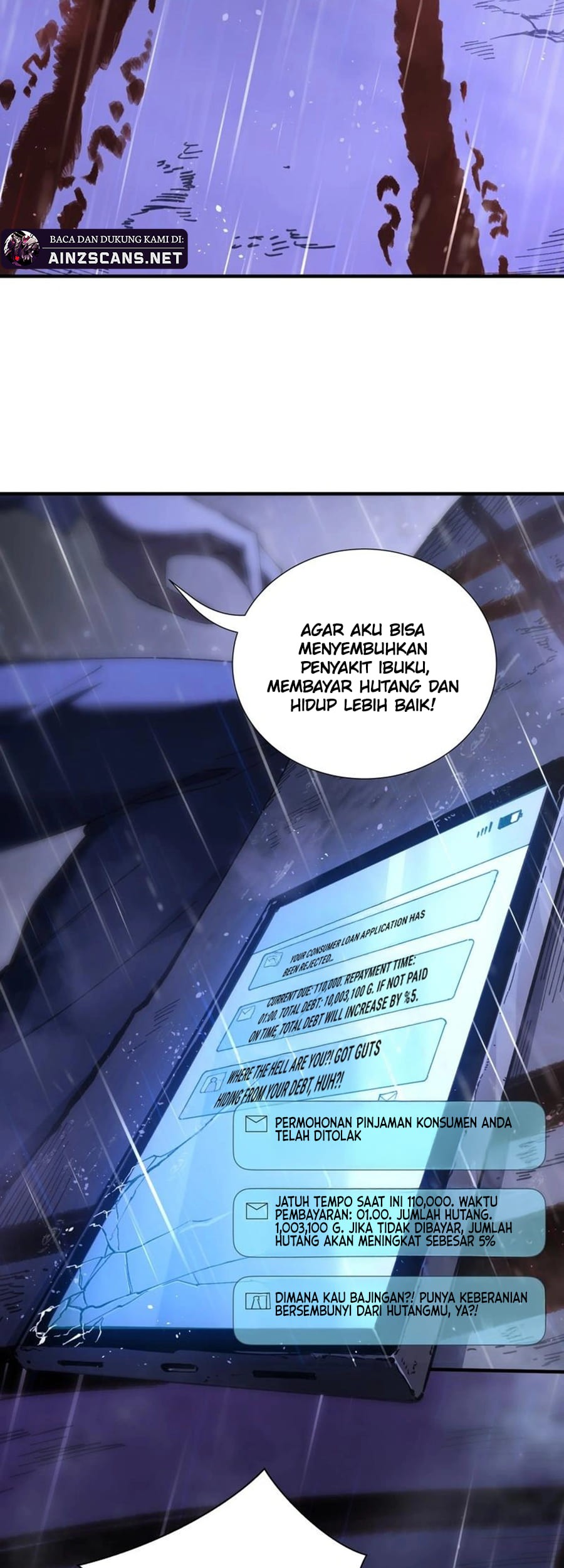 I Owe A Billion Dollars And I am Forced to Become A Worker For An Evil God Chapter 1 - halaman 5