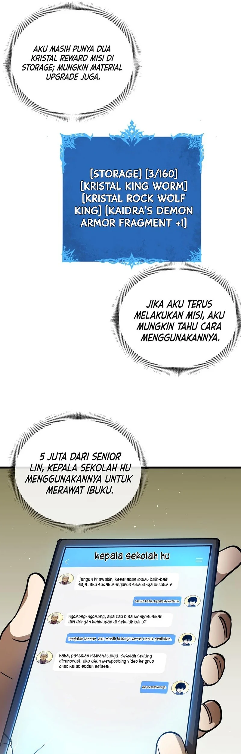I Owe A Billion Dollars And I am Forced to Become A Worker For An Evil God Chapter 29 - halaman 49
