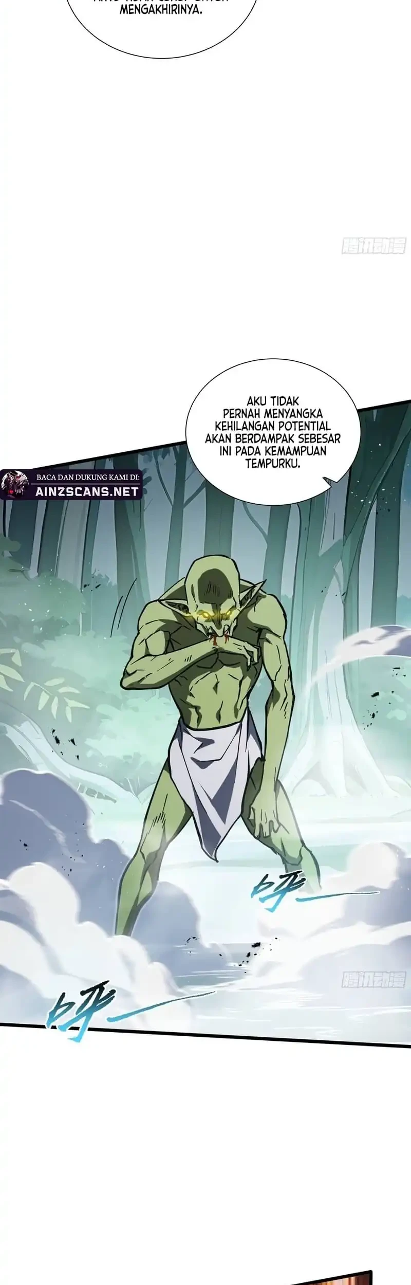 I Owe A Billion Dollars And I am Forced to Become A Worker For An Evil God Chapter 35 - halaman 15