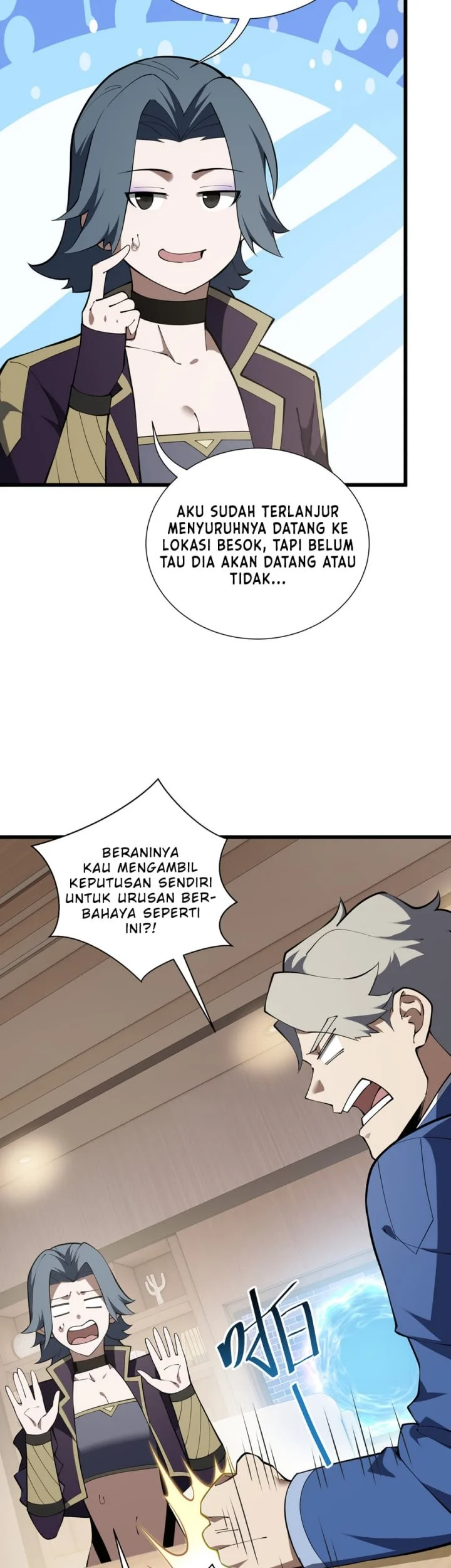 I Owe A Billion Dollars And I am Forced to Become A Worker For An Evil God Chapter 39 - halaman 14