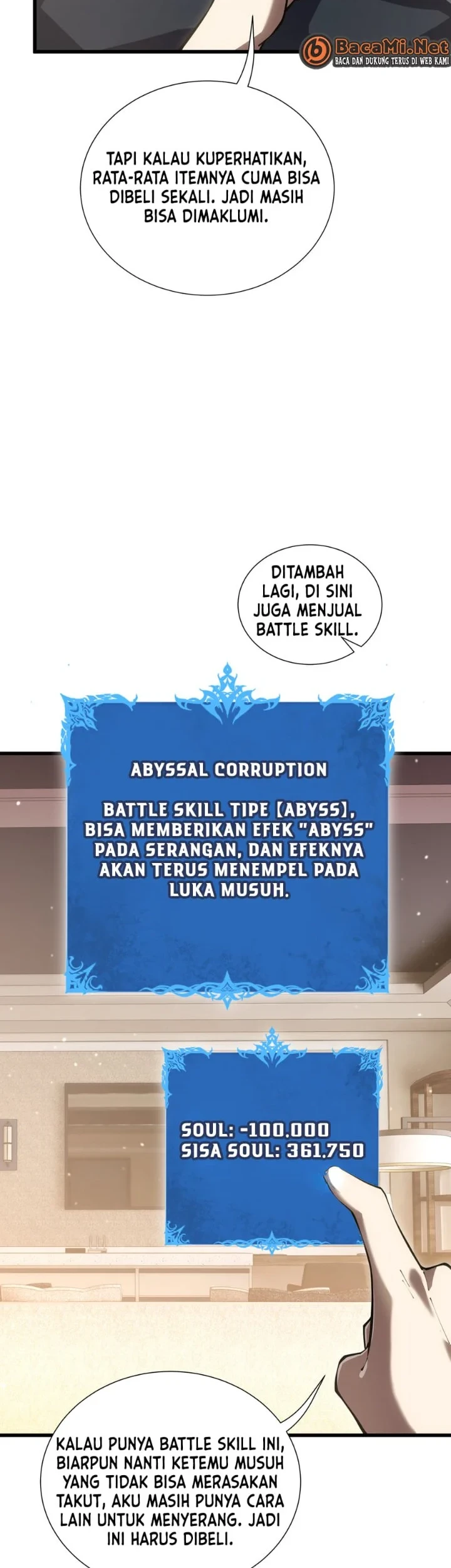 I Owe A Billion Dollars And I am Forced to Become A Worker For An Evil God Chapter 51 - halaman 19