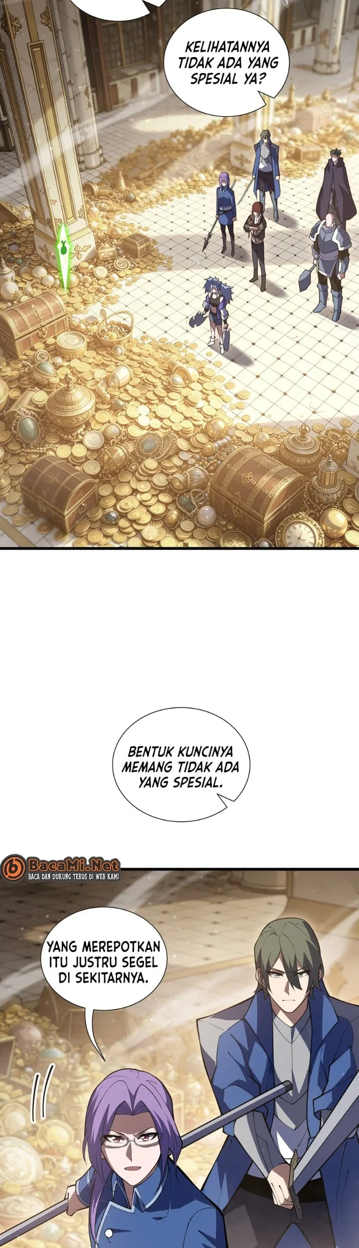 I Owe A Billion Dollars And I am Forced to Become A Worker For An Evil God Chapter 52 - halaman 28