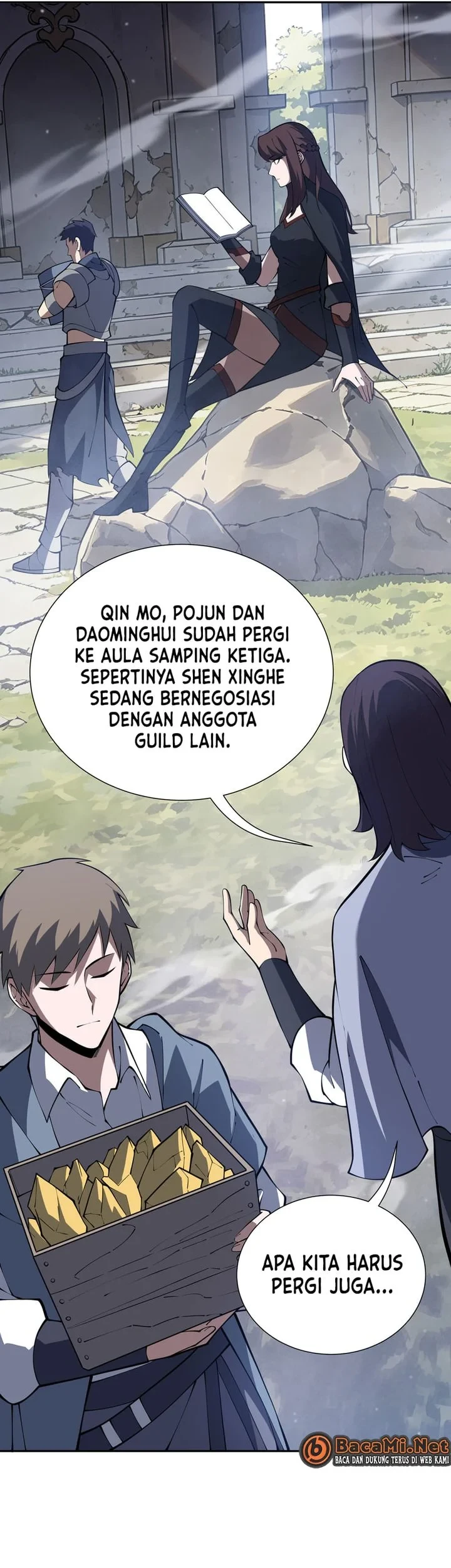 I Owe A Billion Dollars And I am Forced to Become A Worker For An Evil God Chapter 54 - halaman 37