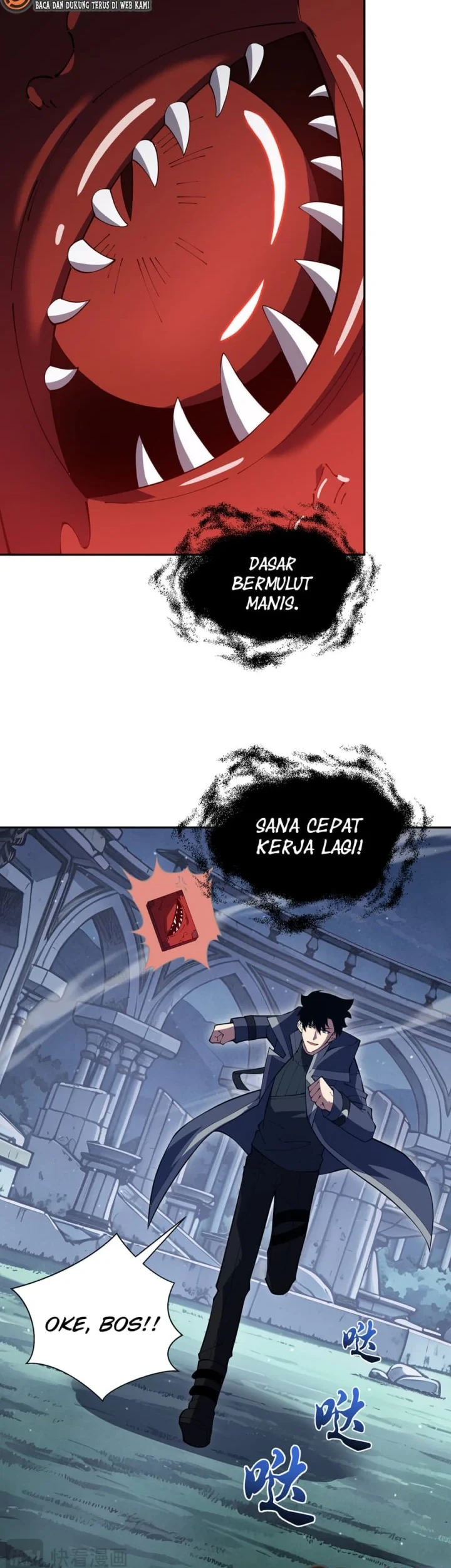 I Owe A Billion Dollars And I am Forced to Become A Worker For An Evil God Chapter 55 - halaman 12