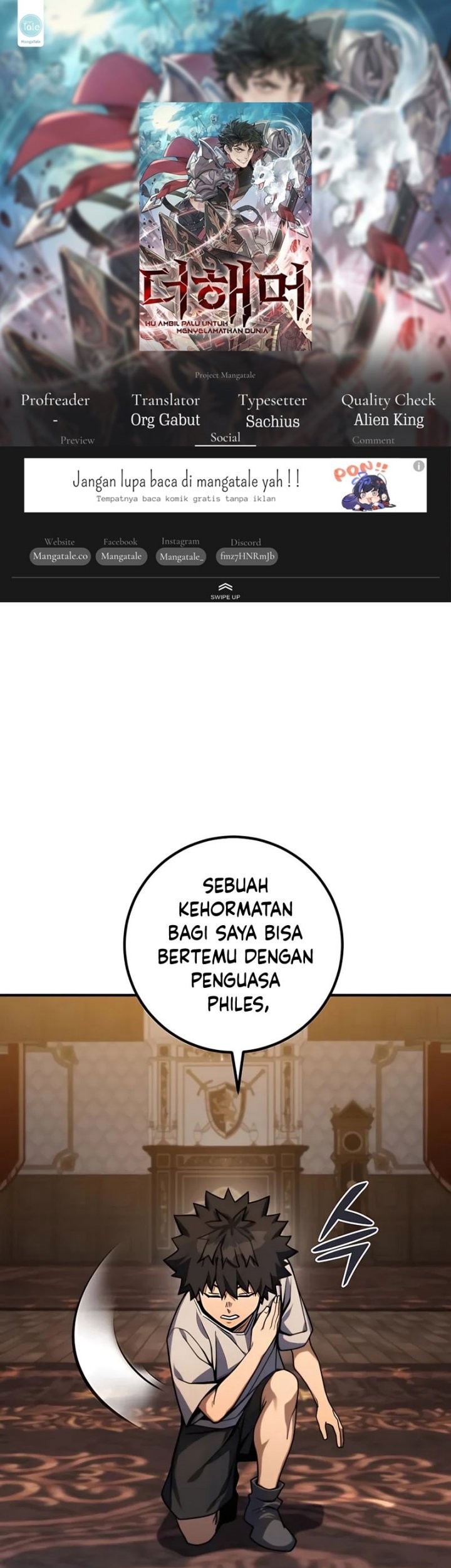I Picked A Hammer To Save The World Chapter 7 - halaman 1