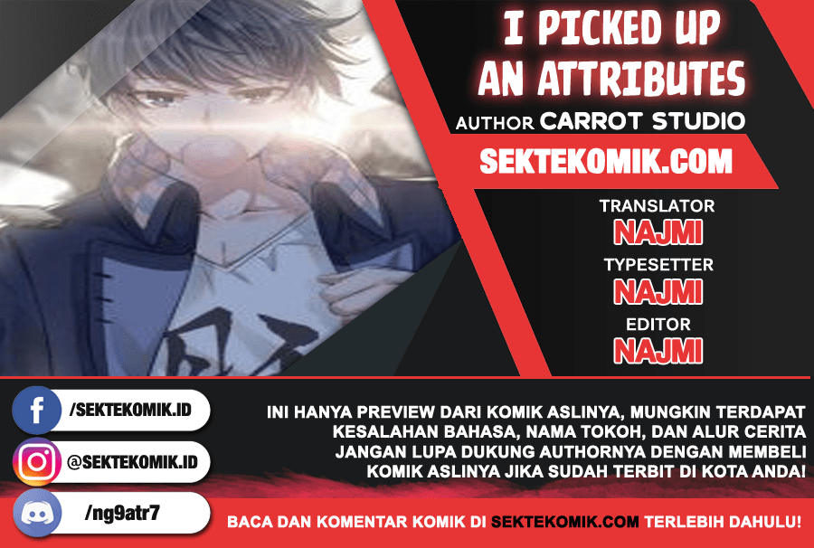 I Picked Up An Attribute Chapter 1 - halaman 1