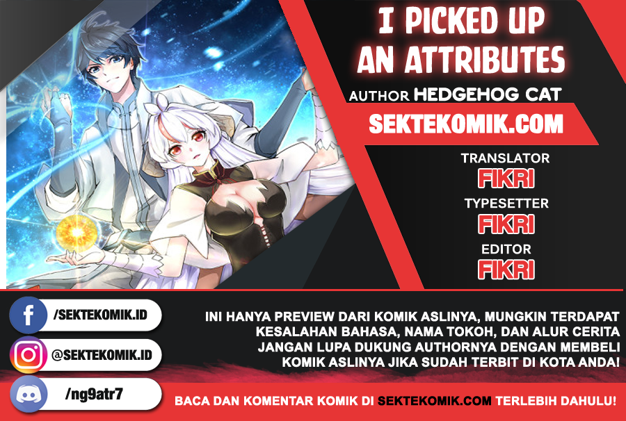 I Picked Up An Attribute Chapter 3 - halaman 1