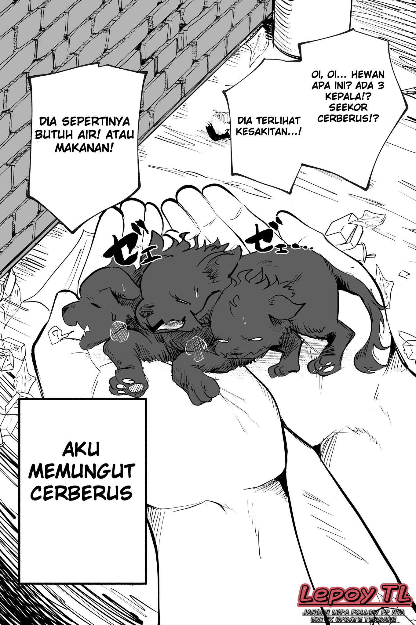 I Picked up Cerberus Chapter 1 - halaman 1