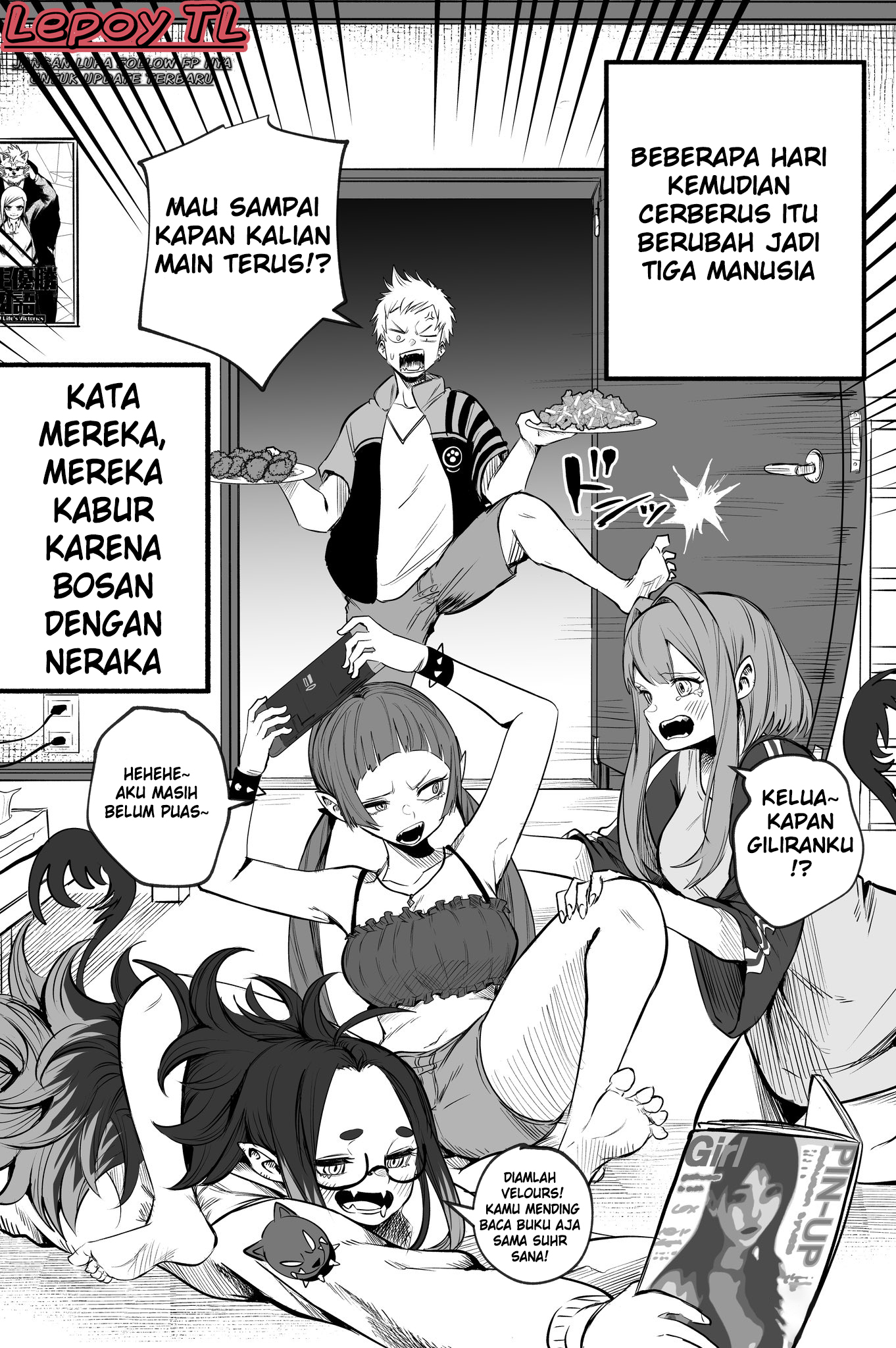 I Picked up Cerberus Chapter 1 - halaman 2