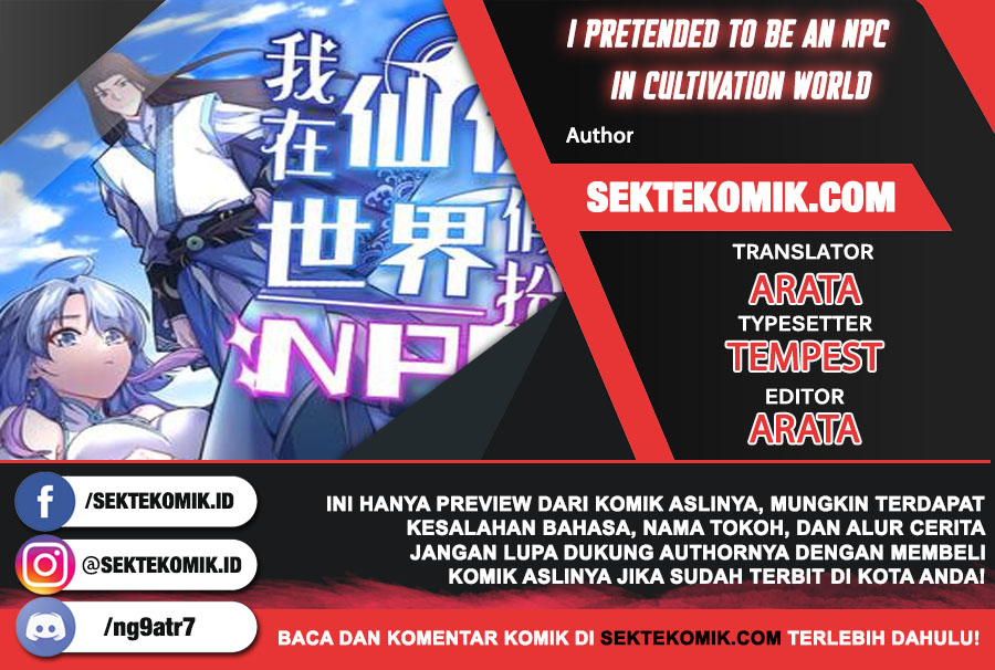 I Pretended To Be An NPC In Cultivation World Chapter 4 - halaman 1