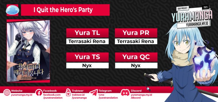 I Quit The Heros Party Chapter 1 - halaman 1