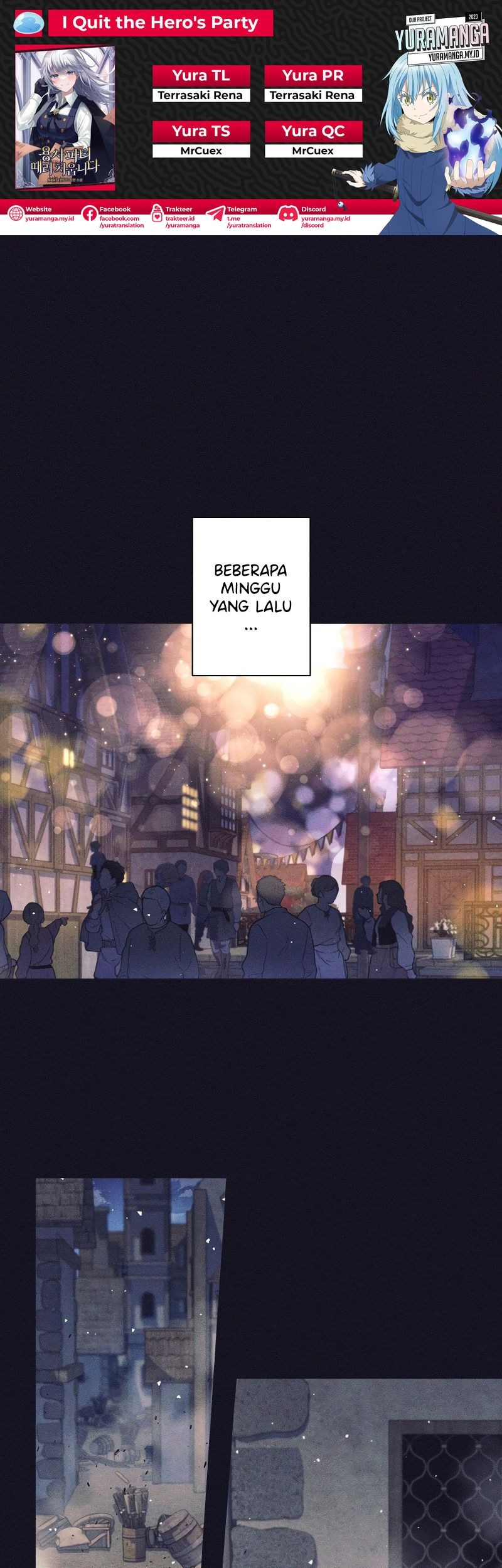 I Quit The Heros Party Chapter 13 - halaman 1