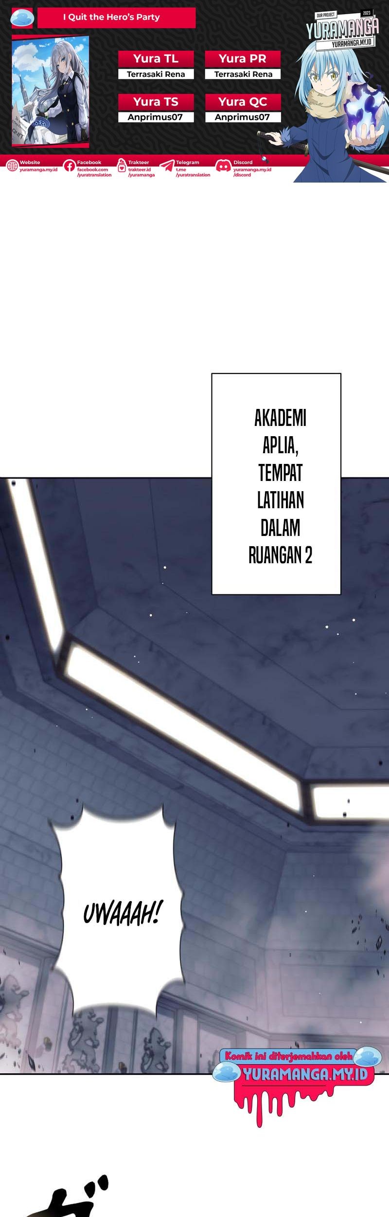 I Quit The Heros Party Chapter 17 - halaman 1