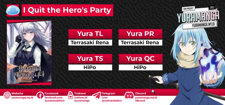 I Quit The Heros Party Chapter 2 - halaman 1