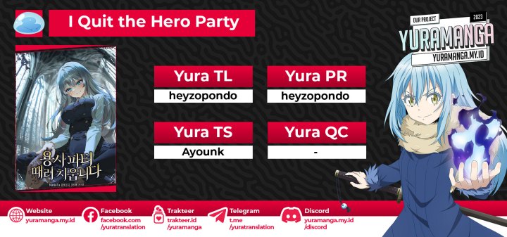 I Quit The Heros Party Chapter 42 - halaman 1