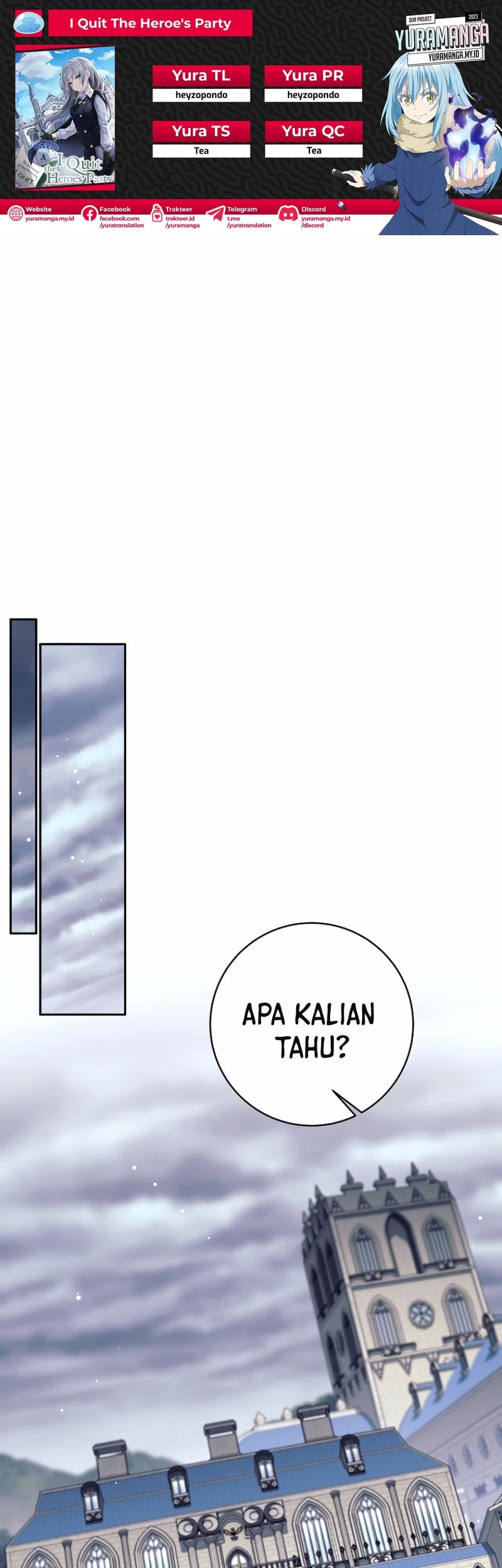 I Quit The Heros Party Chapter 45 - halaman 1