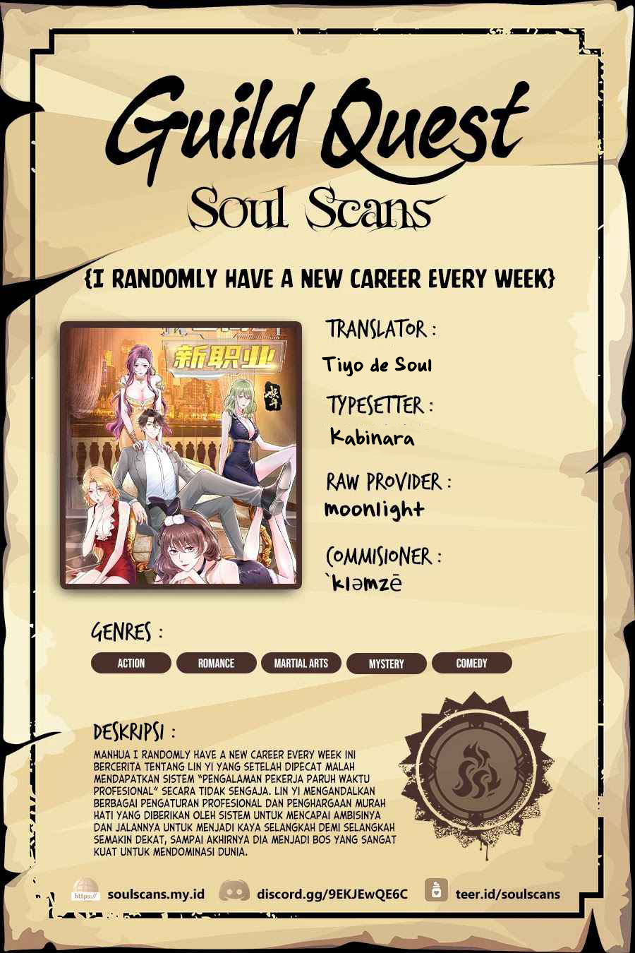 I Randomly Have A New Career Every Week Chapter 468 - halaman 1