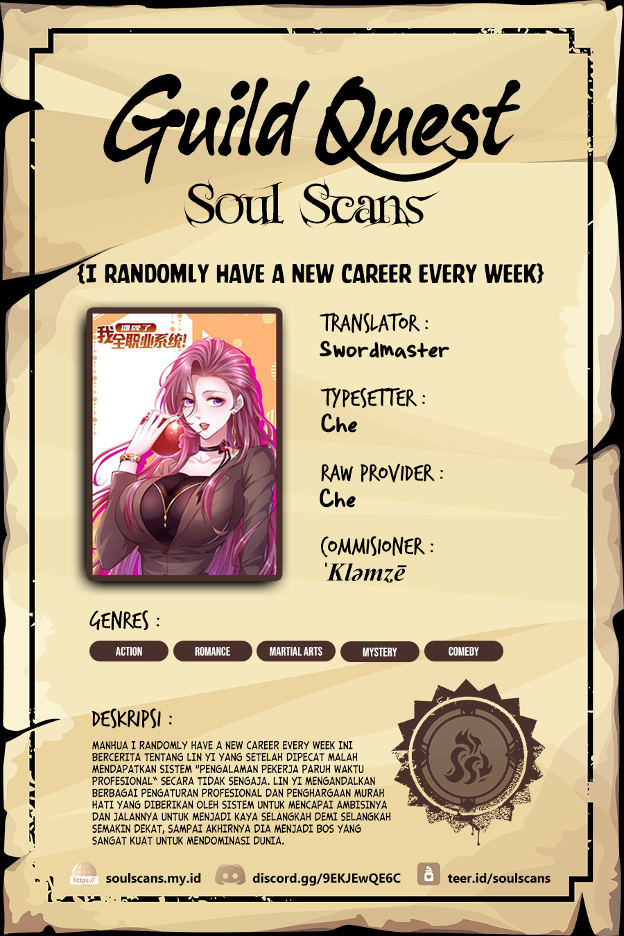 I Randomly Have A New Career Every Week Chapter 479 - halaman 1