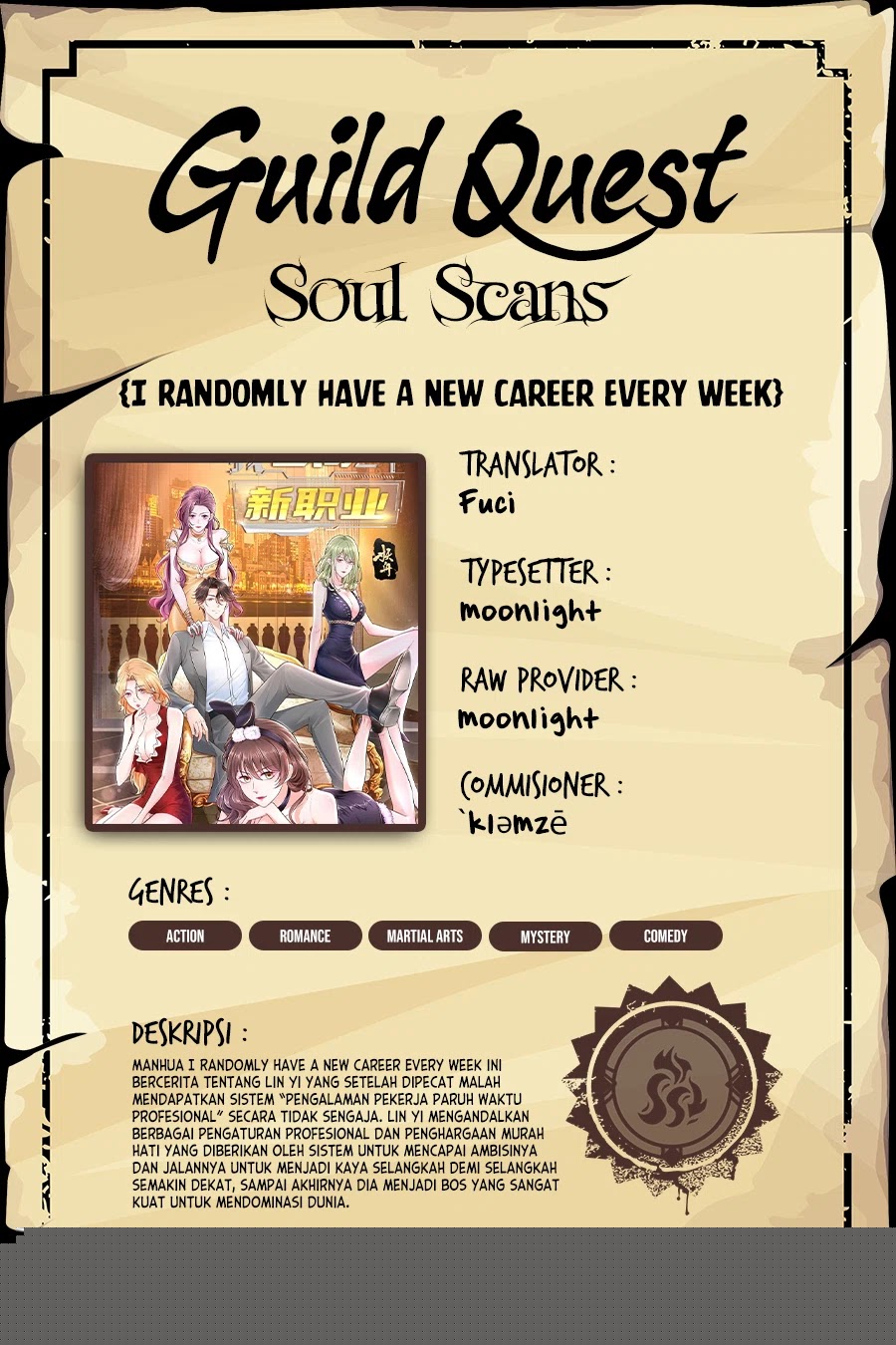 I Randomly Have A New Career Every Week Chapter 481 - halaman 1