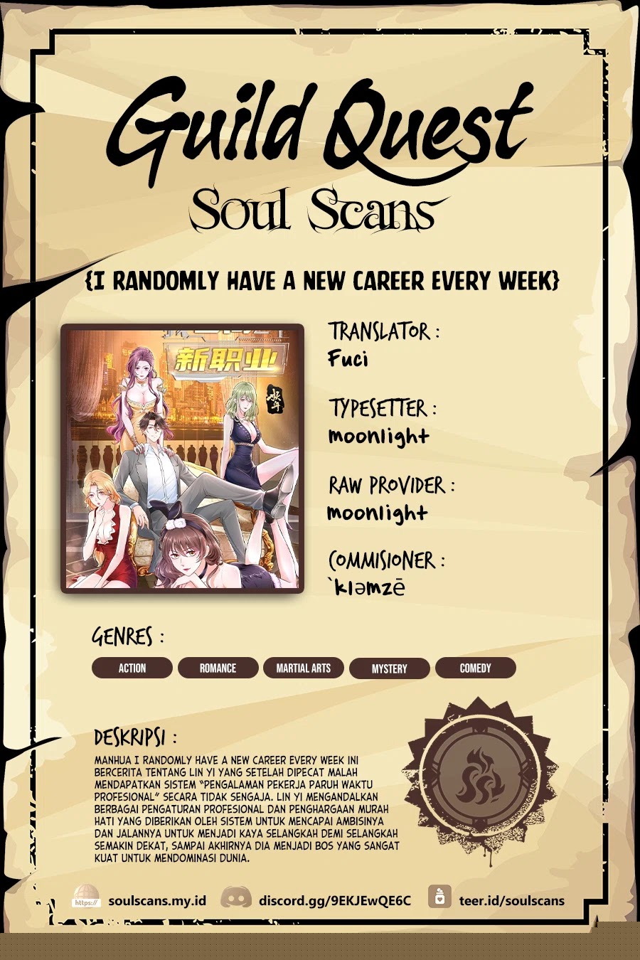 I Randomly Have A New Career Every Week Chapter 485 - halaman 1