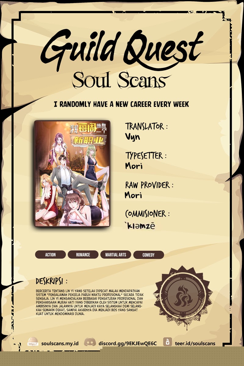 I Randomly Have A New Career Every Week Chapter 500 - halaman 1