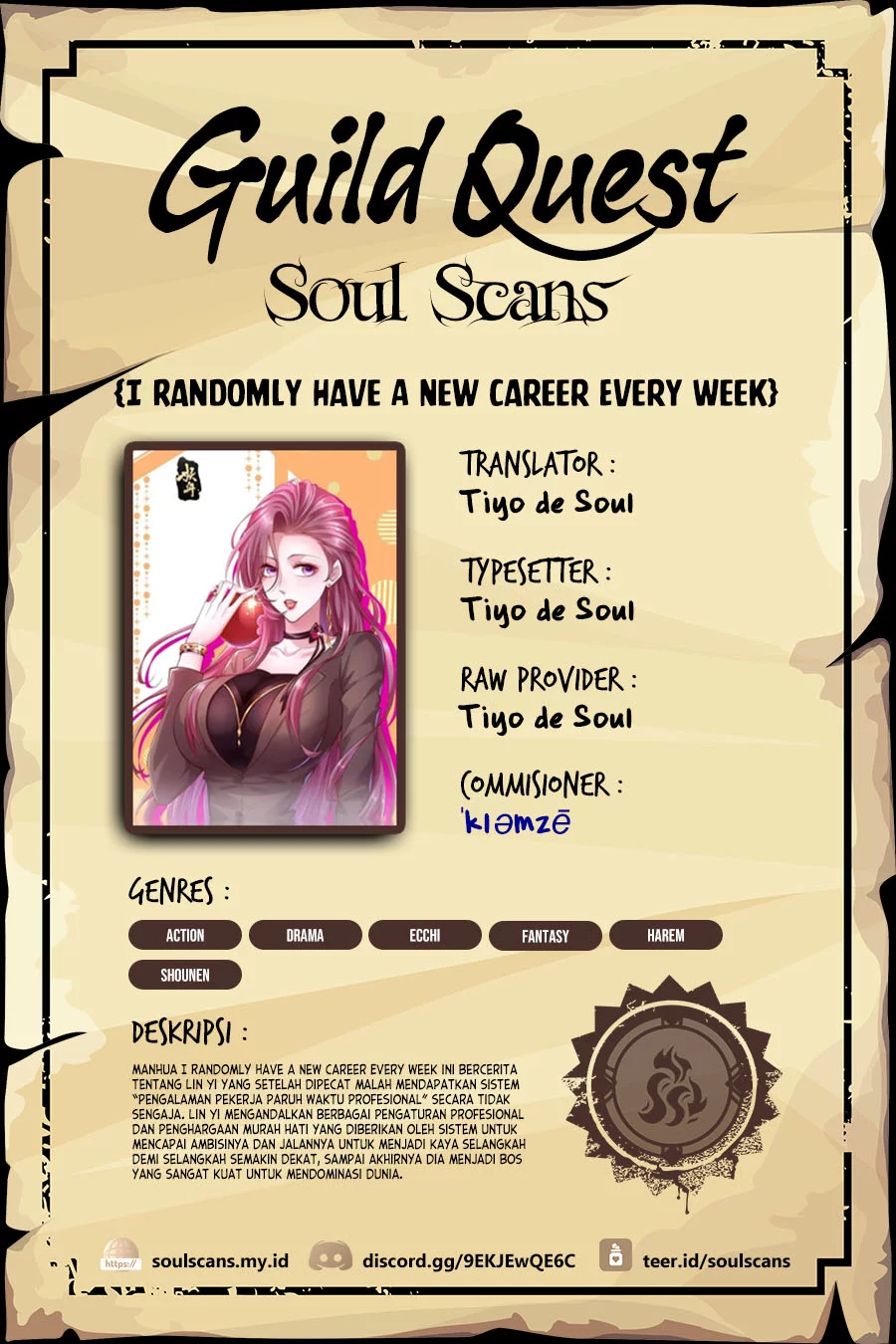 I Randomly Have A New Career Every Week Chapter 599 - halaman 1