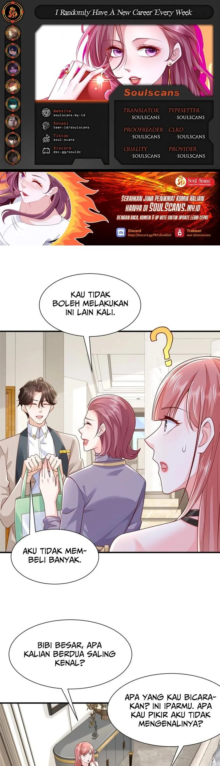 I Randomly Have A New Career Every Week Chapter 708 - halaman 1