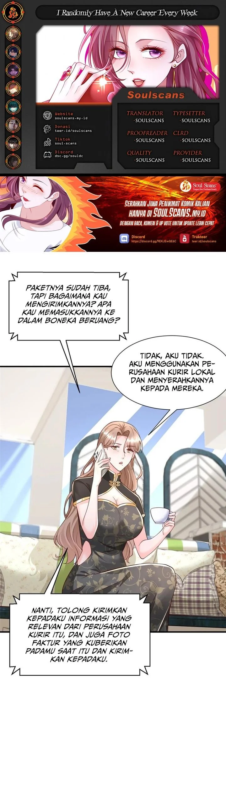 I Randomly Have A New Career Every Week Chapter 709 - halaman 1