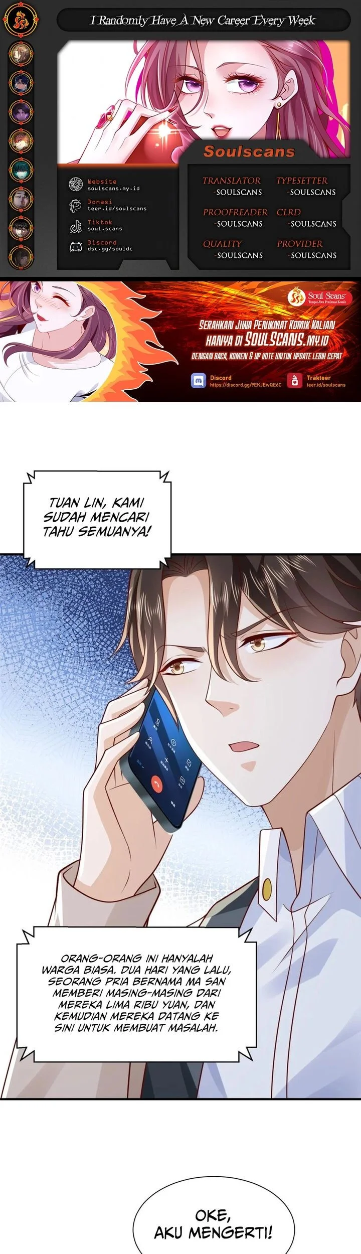 I Randomly Have A New Career Every Week Chapter 739 - halaman 1