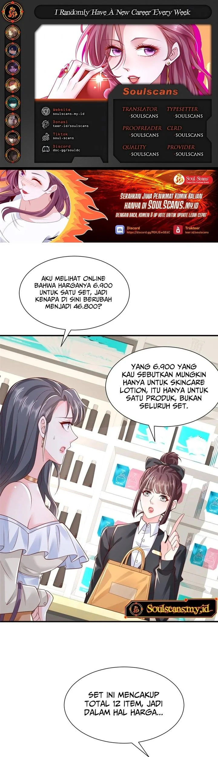 I Randomly Have A New Career Every Week Chapter 743 - halaman 1