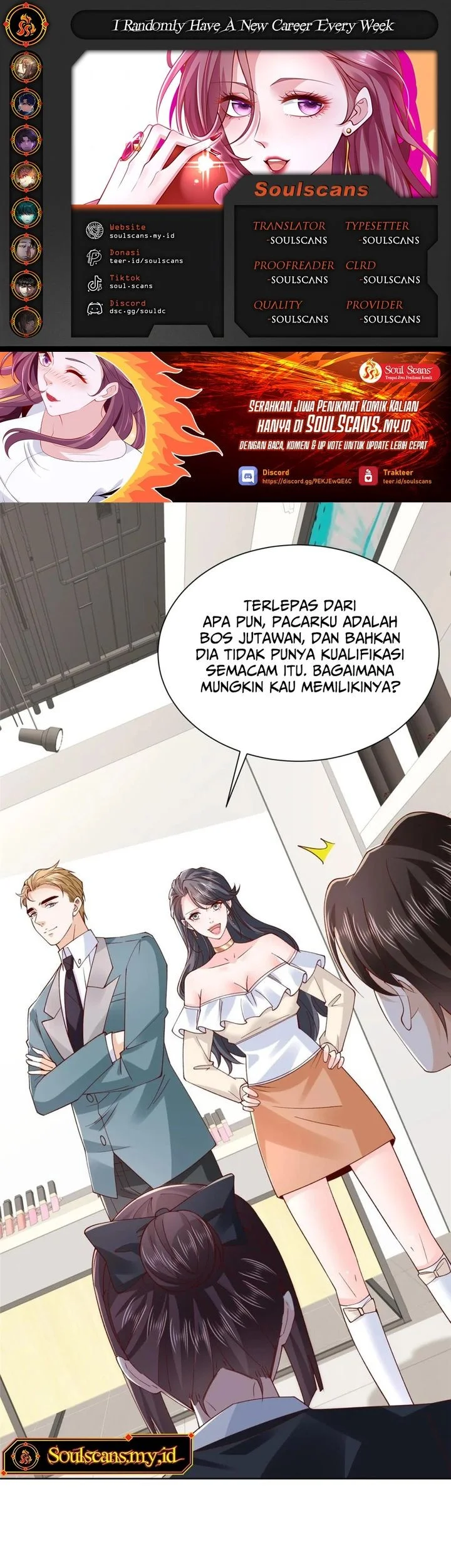 I Randomly Have A New Career Every Week Chapter 744 - halaman 1