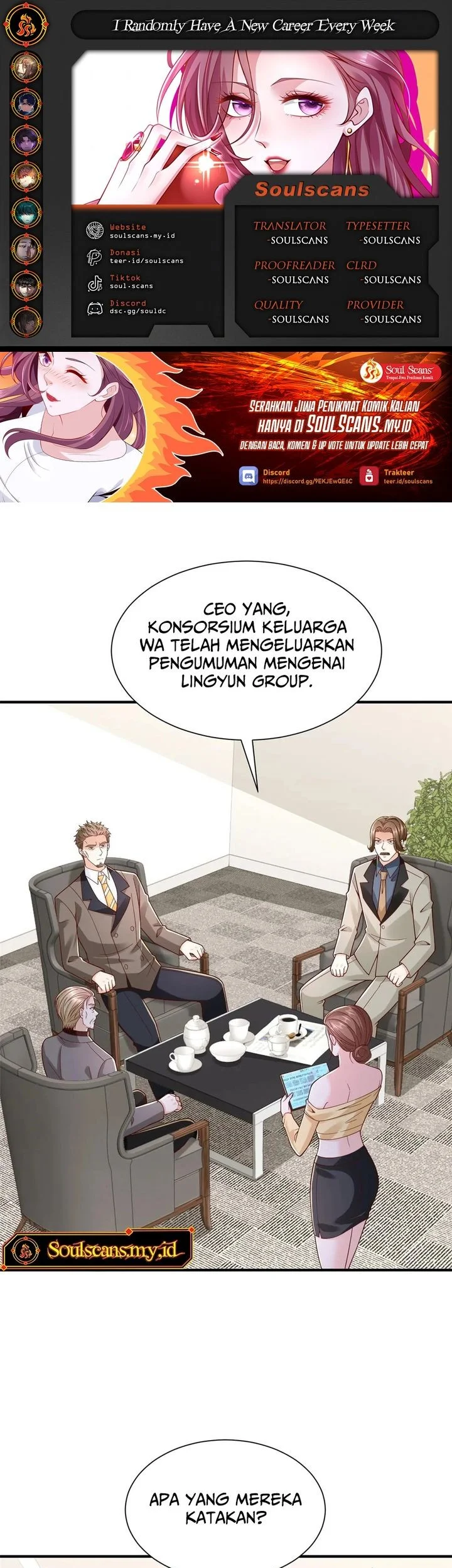 I Randomly Have A New Career Every Week Chapter 781 - halaman 1
