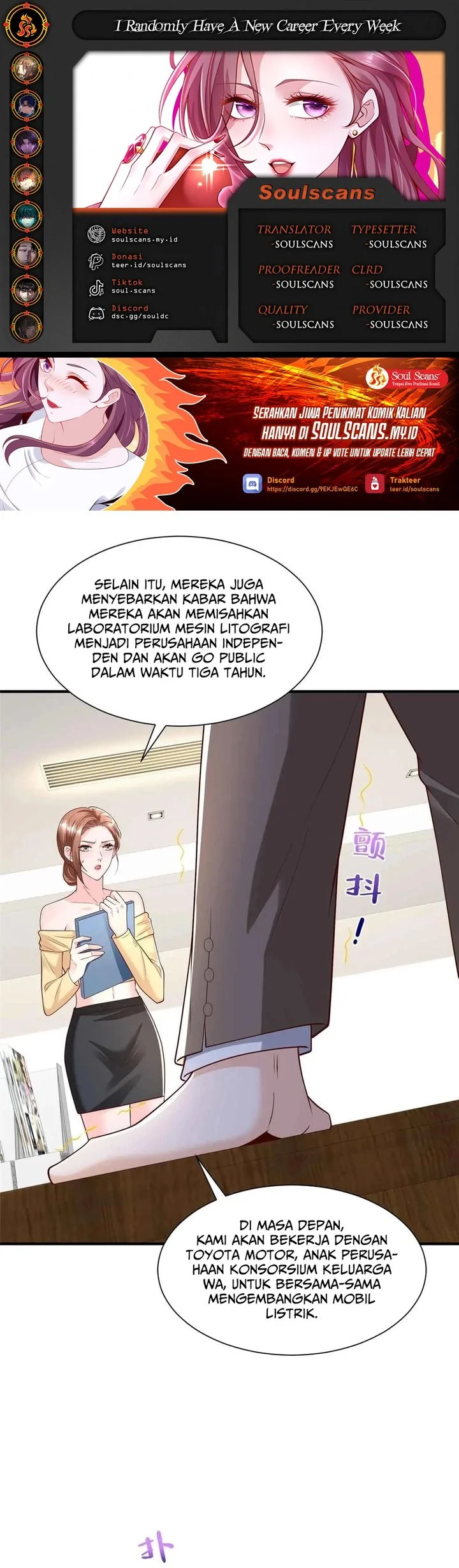 I Randomly Have A New Career Every Week Chapter 782 - halaman 1