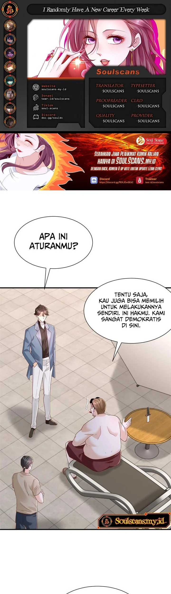 I Randomly Have A New Career Every Week Chapter 791 - halaman 1