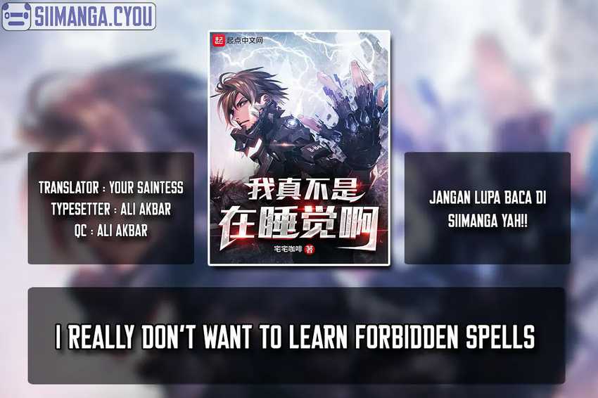 I Really Don’t Want to Learn Forbidden Spells Chapter 13 - halaman 1
