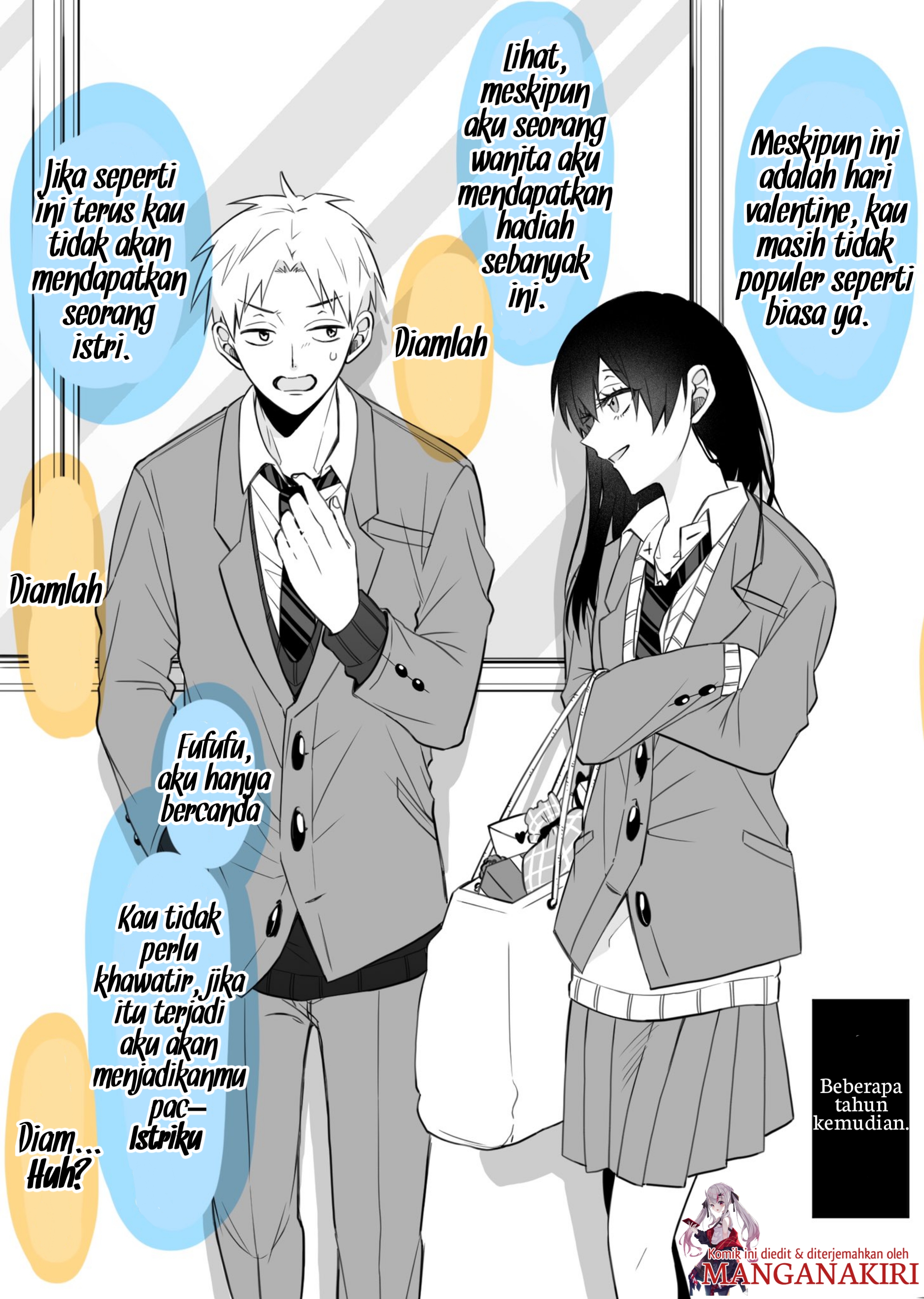I Really Love Those Kind of Stories Where the Positions in a Boy-Girl Relationship Gets Reversed After a Few Years. The Girl on Top, of Course Chapter 0 - halaman 2