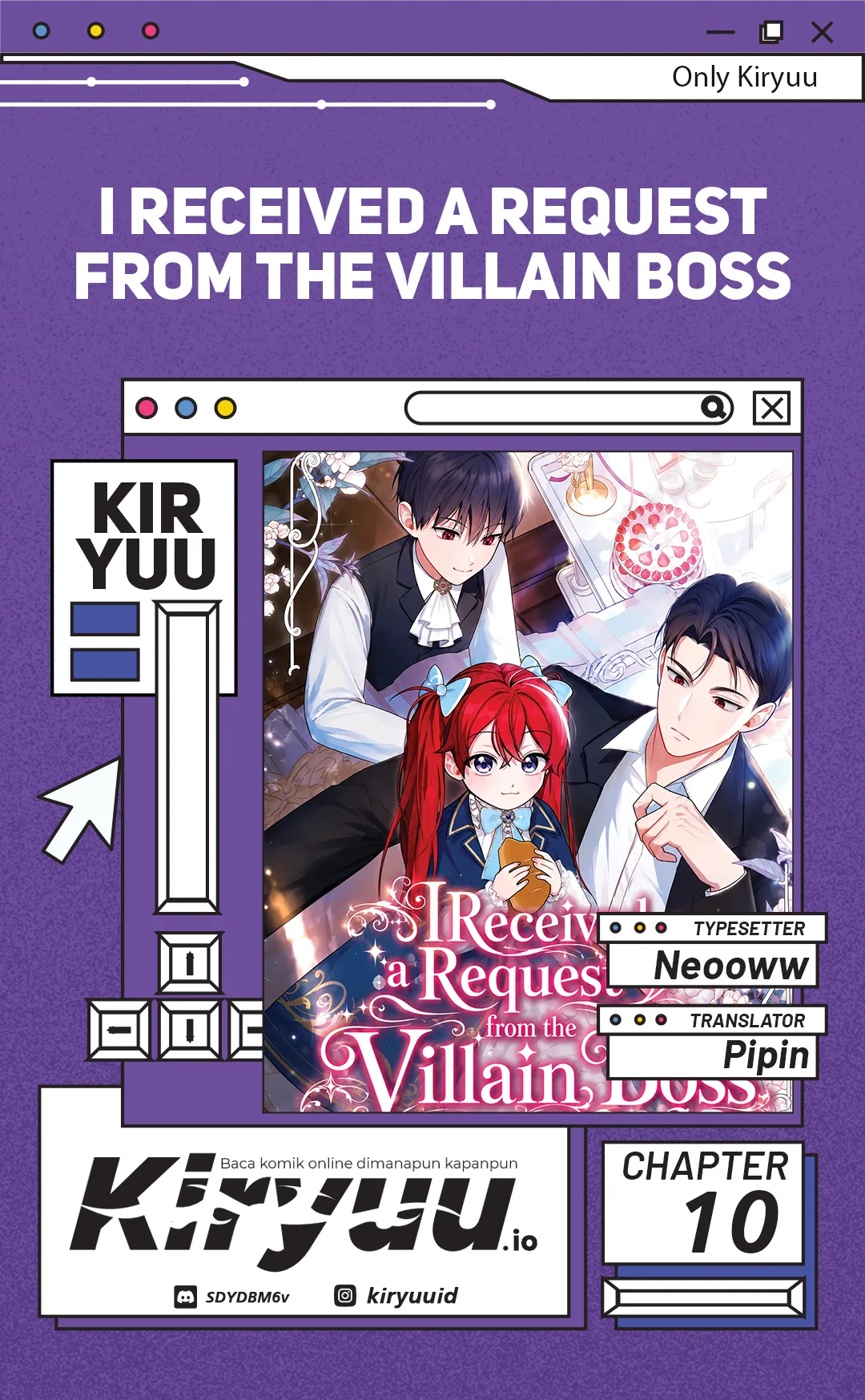 I Received a Request from the Villain Boss Chapter 10 - halaman 1