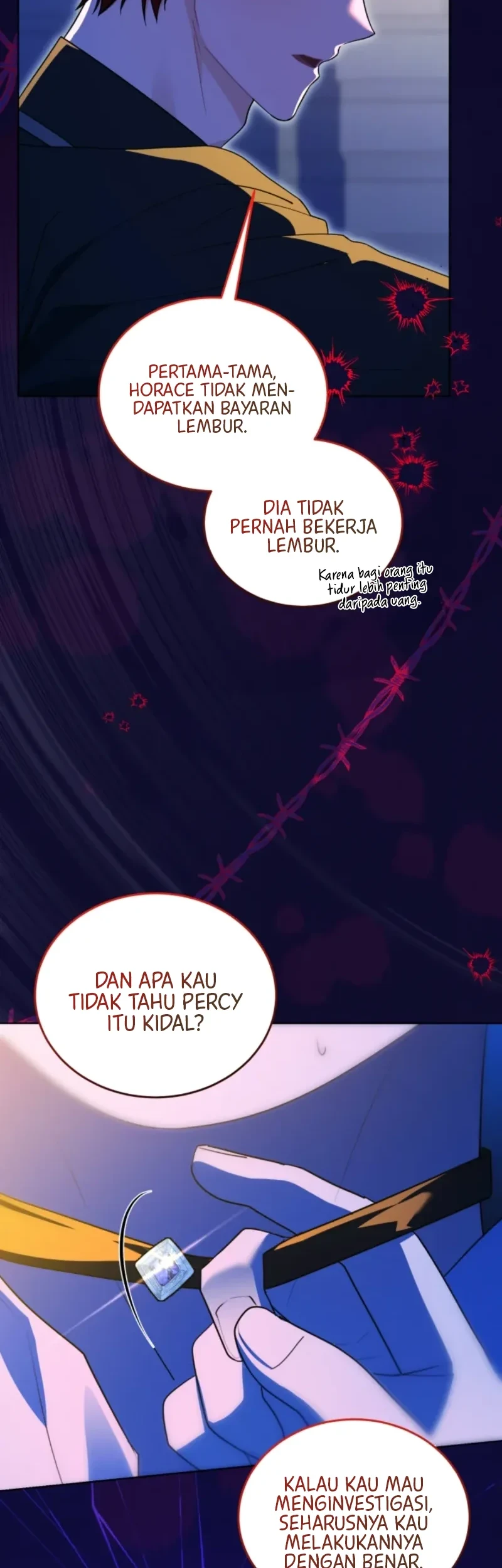 I Received a Request from the Villain Boss Chapter 12 - halaman 32