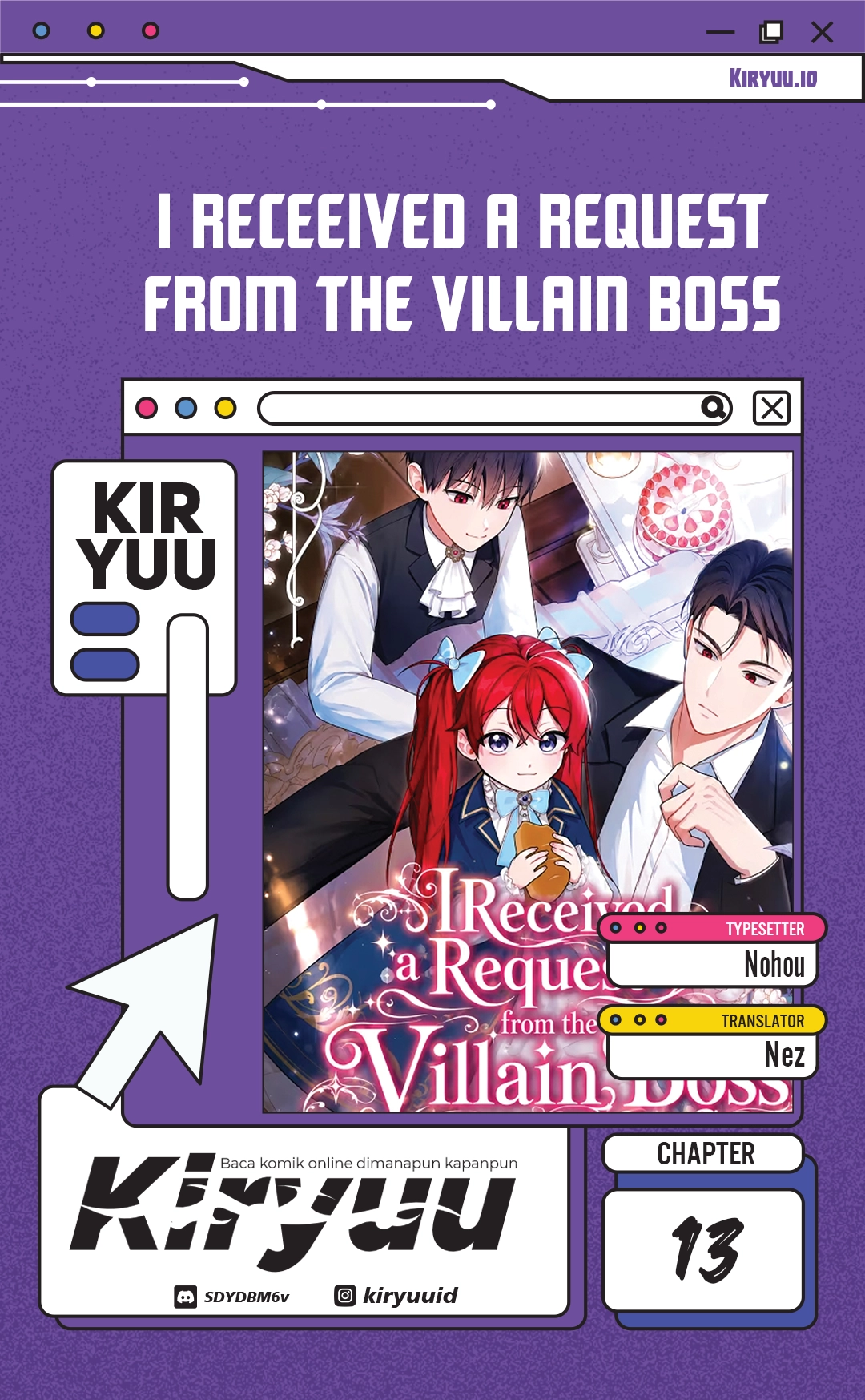 I Received a Request from the Villain Boss Chapter 13 - halaman 2
