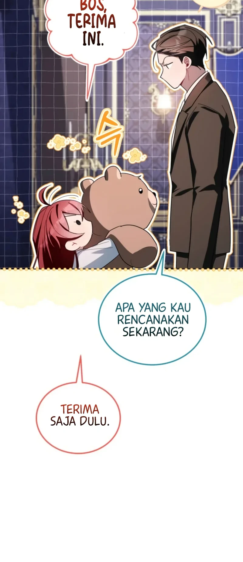 I Received a Request from the Villain Boss Chapter 27 - halaman 40
