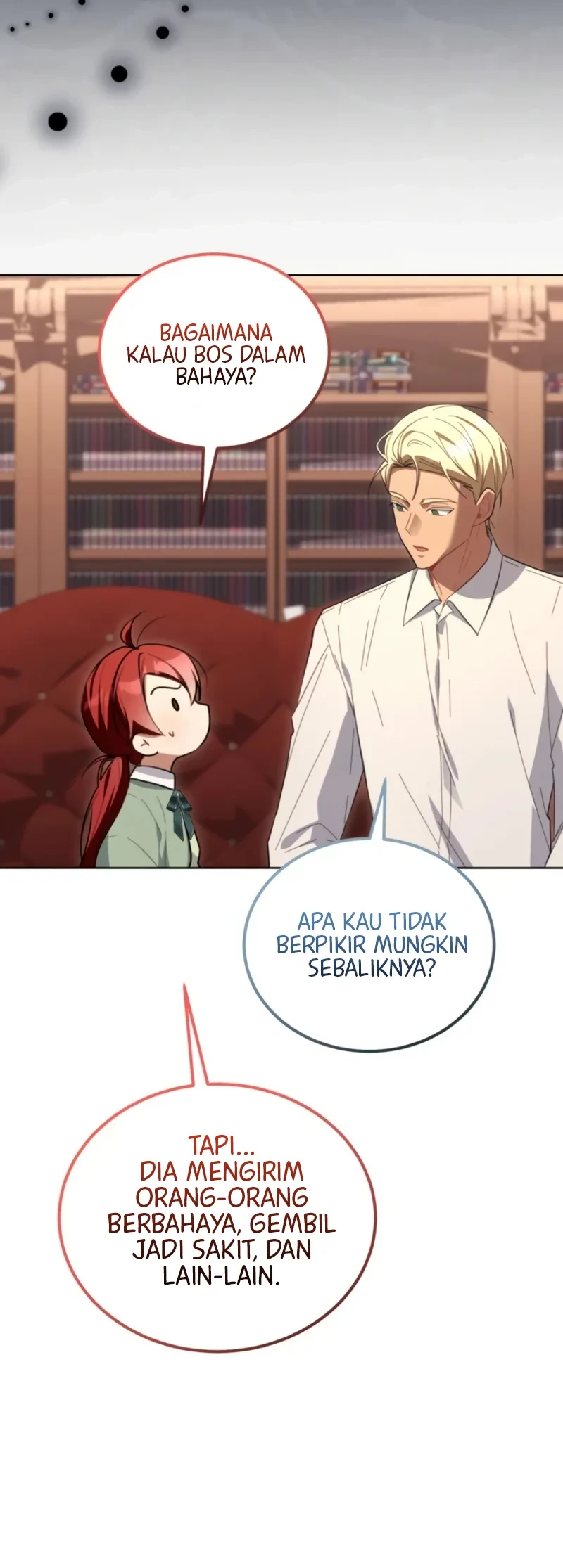 I Received a Request from the Villain Boss Chapter 27 - halaman 7