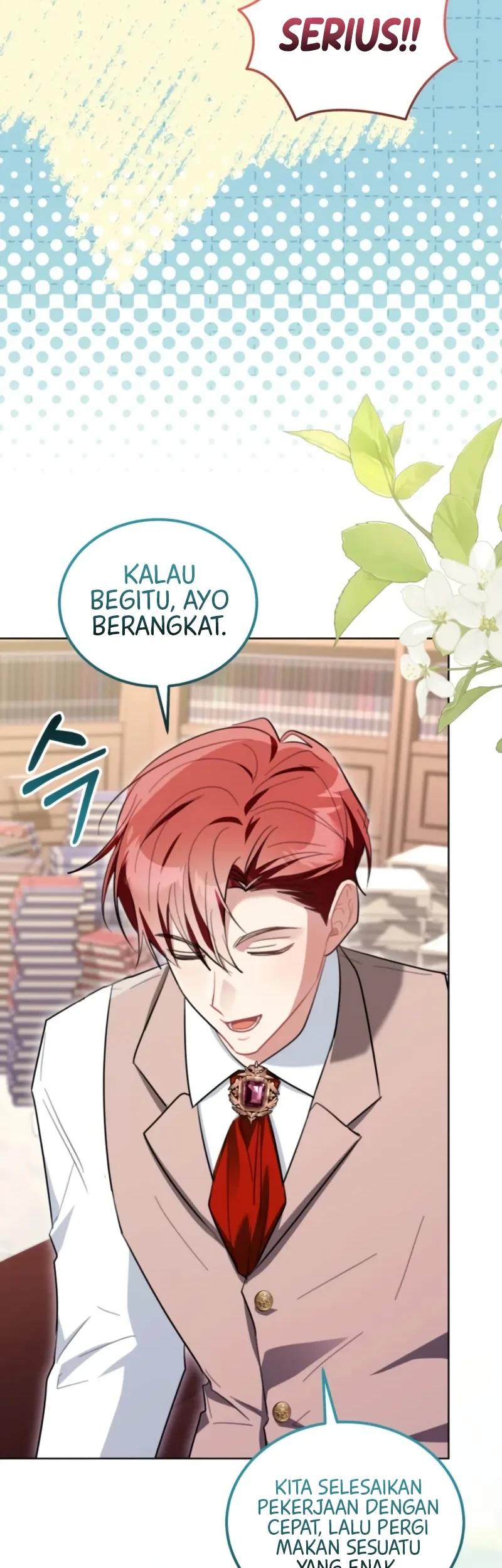 I Received a Request from the Villain Boss Chapter 28 - halaman 24